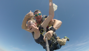 Le parachutisme à Albi