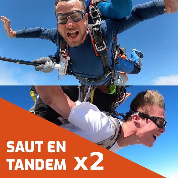 Saut en parachute Toulouse pour 2 dans le même avion